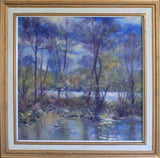 "Along the Riverwalk" by Ed Cahill