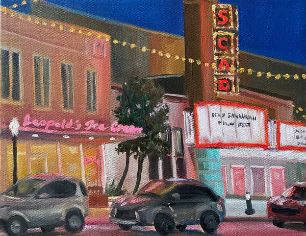 "Broughton Street Glow" by Adrienne Berkland