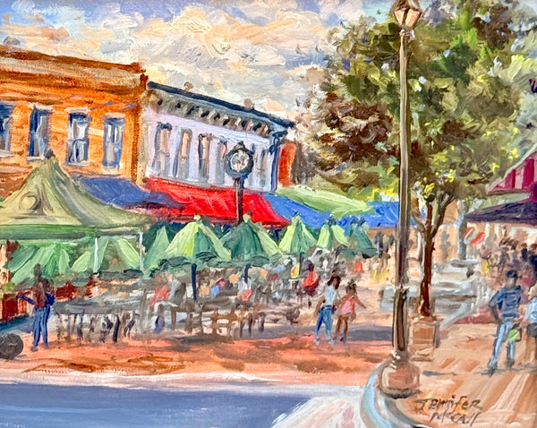 "Savannah City Market Afternoon" by Jennifer McCall