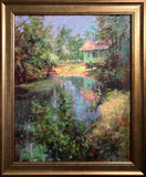 "Cradled in the Pond's Bosom" by Glery Becerra