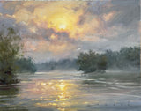 "Morning on the Chattahoochee River" by Olena Babak