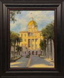 "Afternoon Light on the Dome - City Hall Savannah" by Diane Reeves