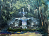 "A Promenade at Forsyth Park" by Christina Wysocki