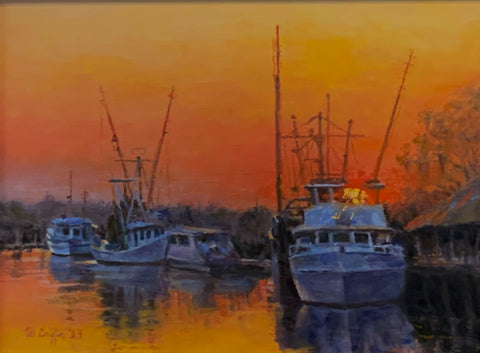 "Darien Sunset" by Warren Griffin