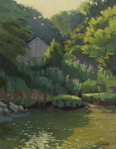 "East River Bank" by Eileen Eder