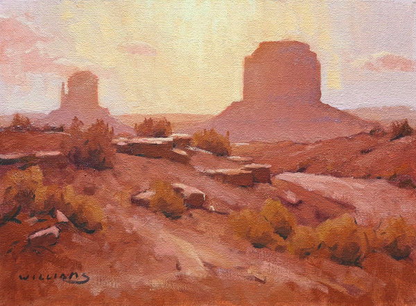 "Golden Hour, Monument Valley" by Mason Cole Williams