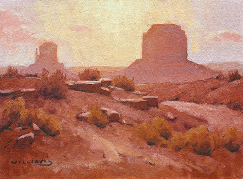 "Golden Hour, Monument Valley" by Mason Cole Williams