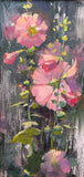 “Hollyhocks” by Olena Babak