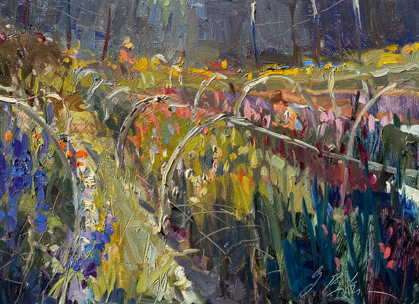 "Gathering at the Flower Farm" by Suzie Baker