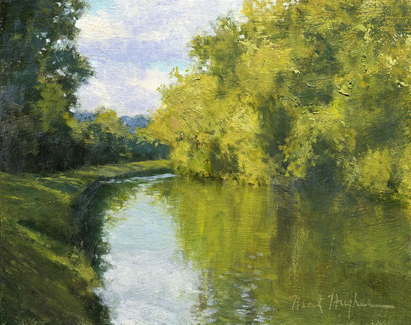 “Along the Canal” by Neal Hughes