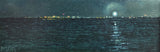 "St Simons Lighthouse 4-16-2023-12:47AM" by Crista Pisano
