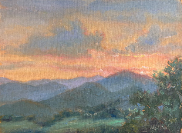 “Looking West to Brasstown” by Katherine LaPlace Meade