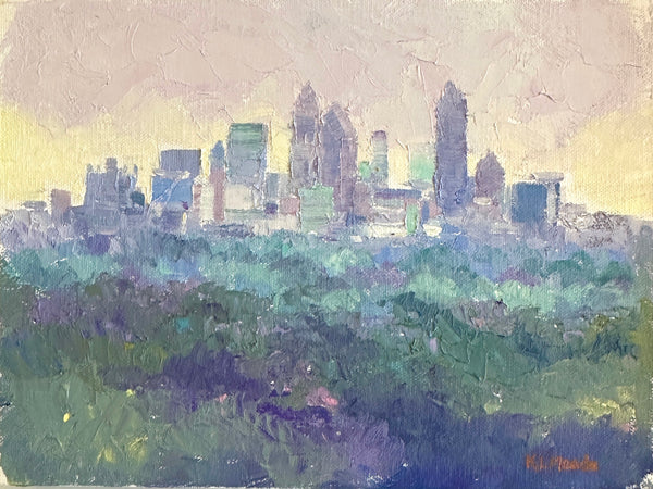 “Atlanta Skyline” by Katherine LaPlace Meade