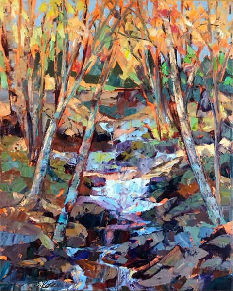 “Autumn Run” by Cynthia Rosen