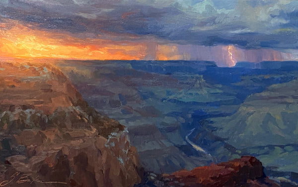 "Canyon Light Show" by Suzie Baker